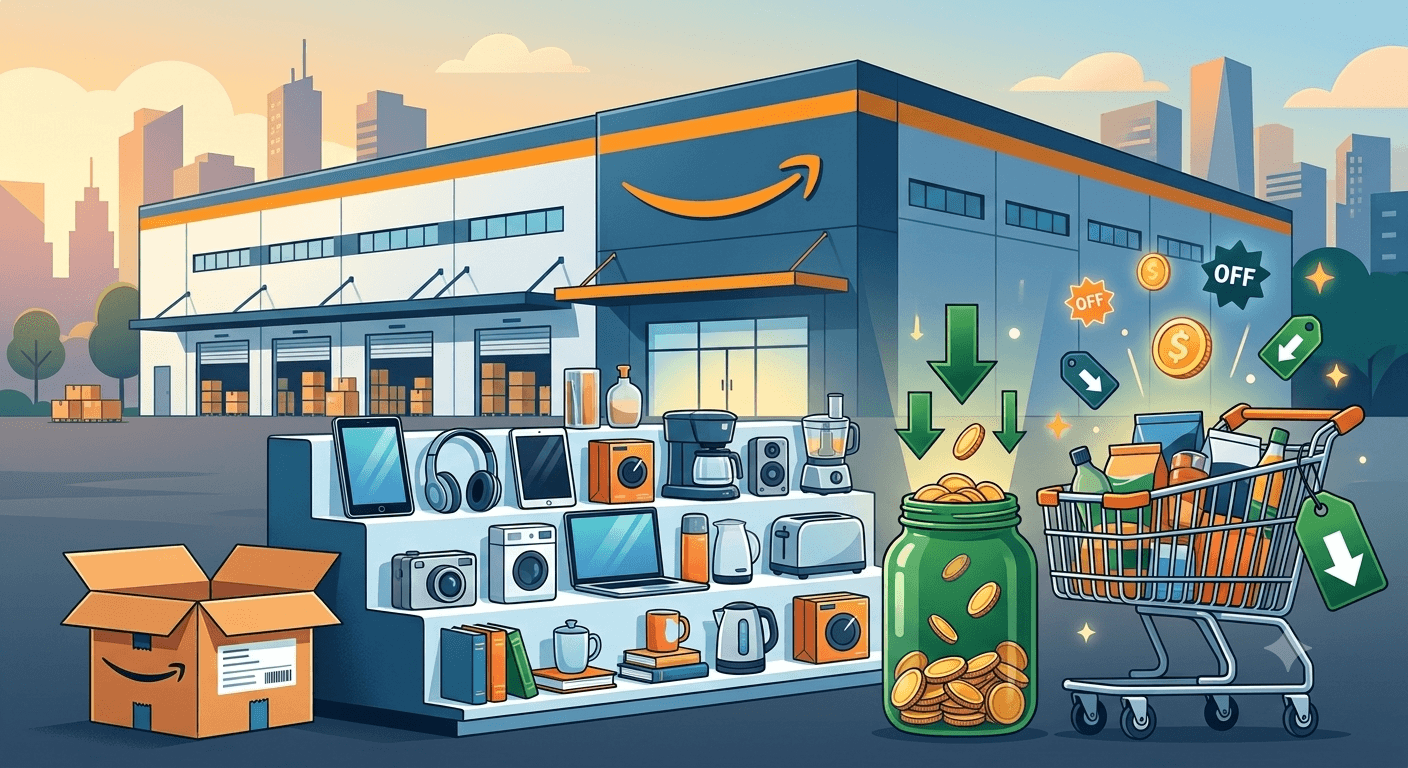Amazonアウトレットの「中古品 - 非常に良い」とは?2026年版 徹底解説