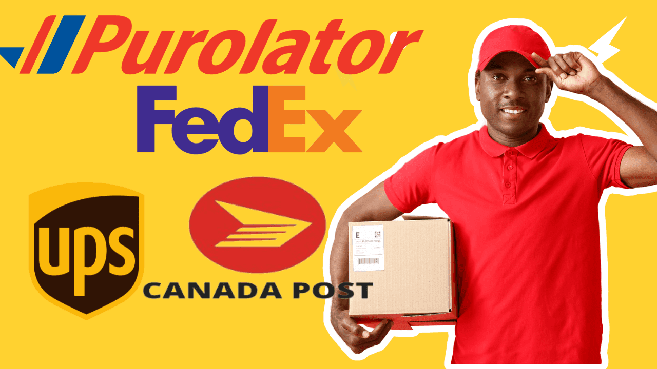 Comparing Canada Post, Purolator, UPS, FedEx, and UPS in 2024