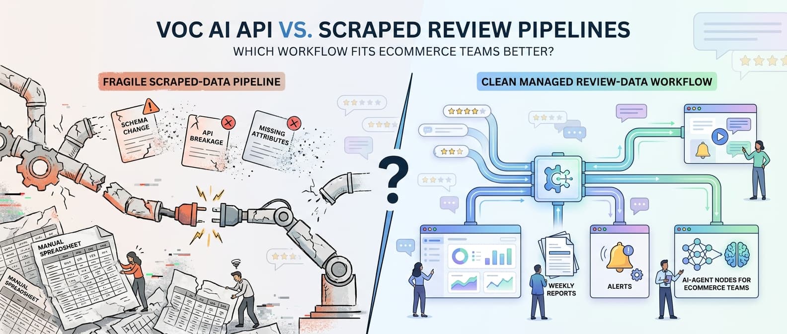 Amazon Review API vs. Scrapers: Which Workflow Fits Ecommerce Teams Better?