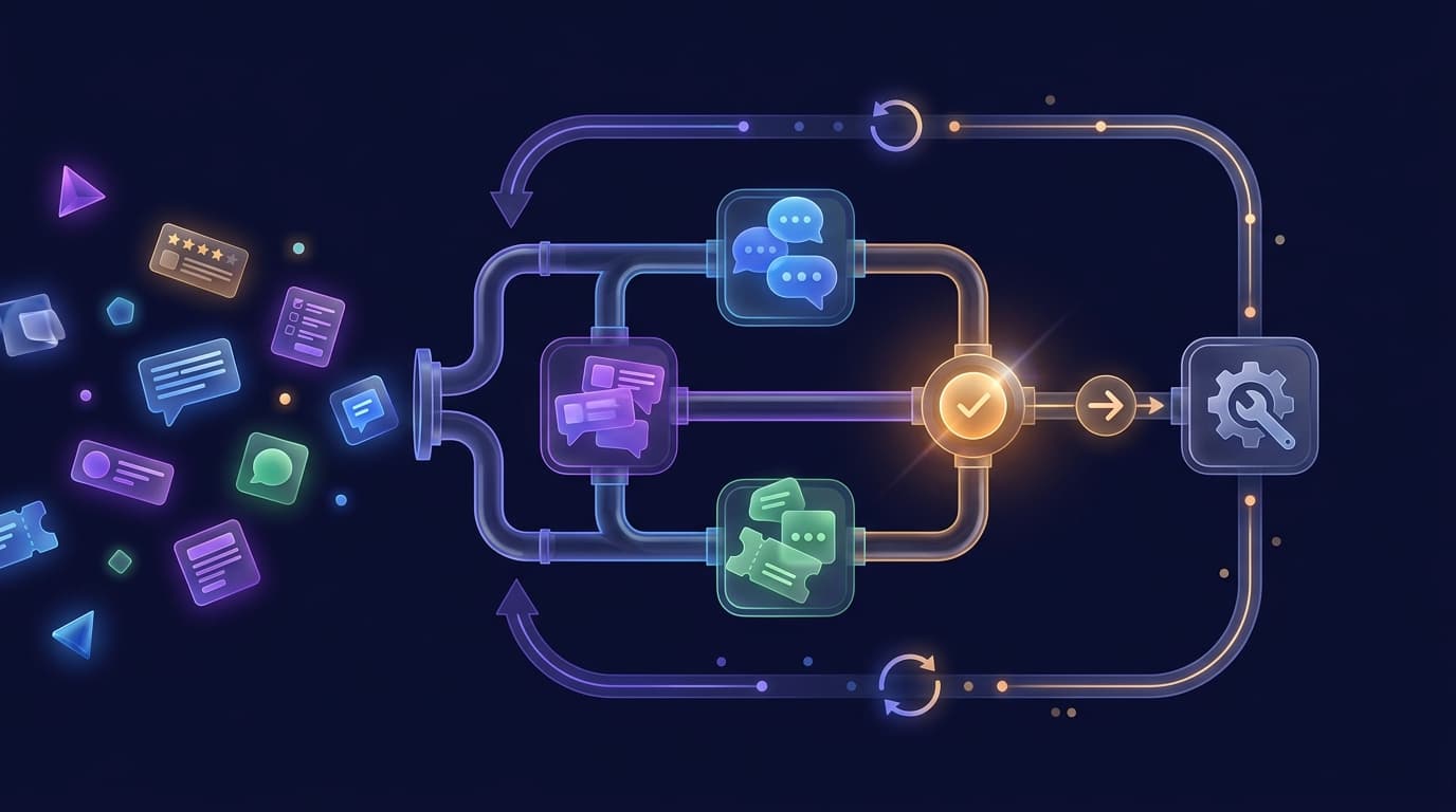 Customer Feedback Intelligence: A 3-Workflow Playbook