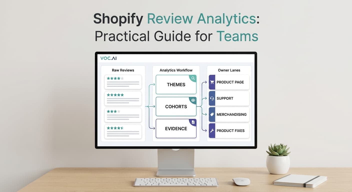 Shopify Review Analytics: Practical Guide for Teams